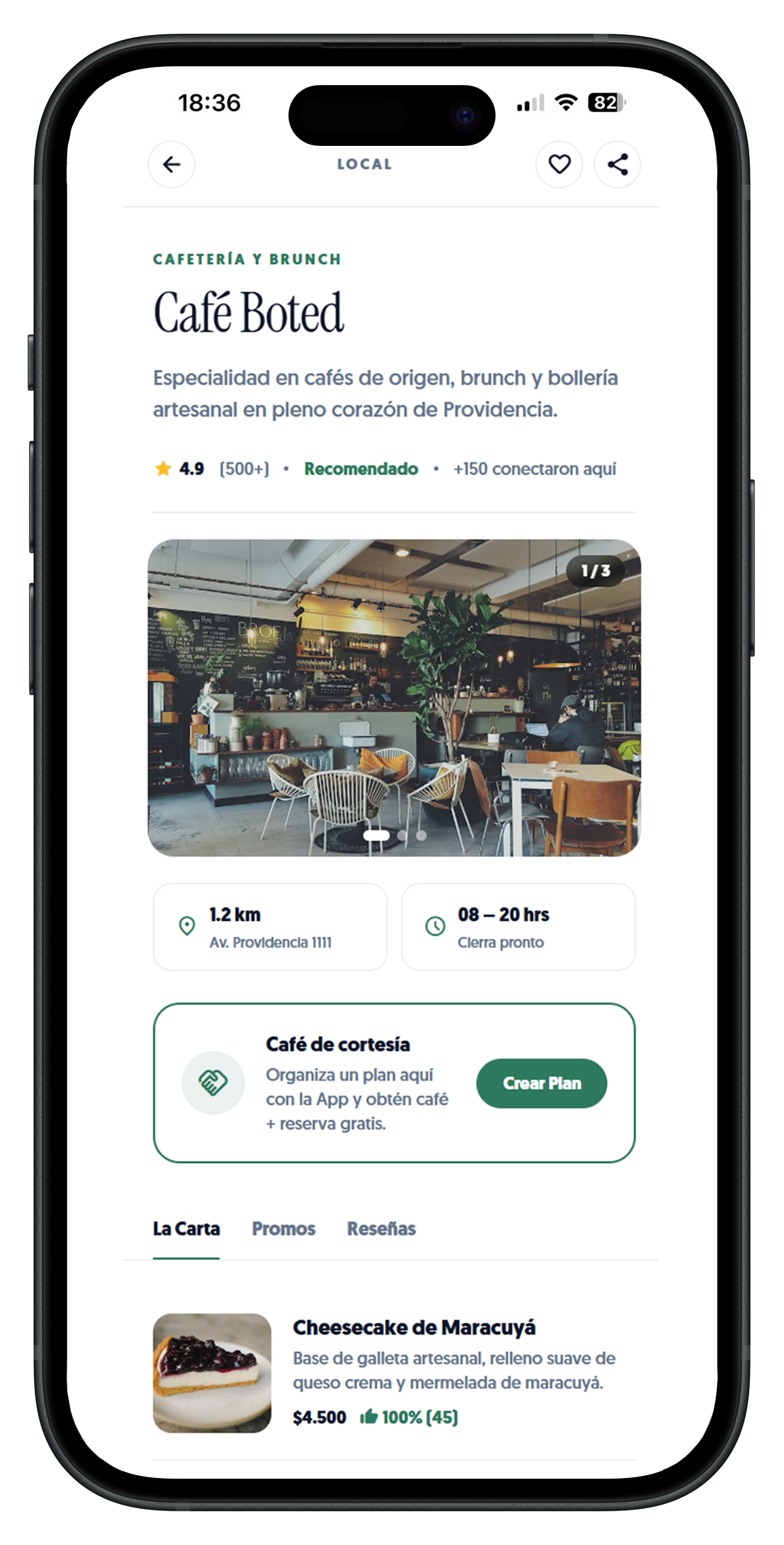 Mockup futurista de métricas de comunidad